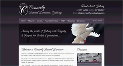 Desktop Screenshot of conneelyfuneralsgalway.com